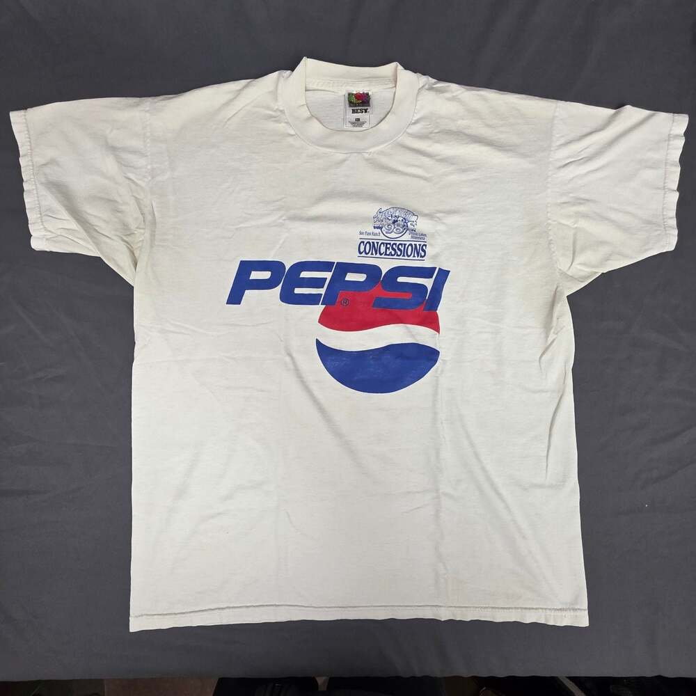 Vtg 98 WE Fest Pepsi Concessions Soo Pass Ranch Country Music Festival Shirt XL